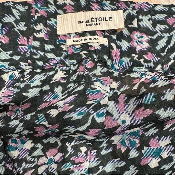 Isabel Marant Etoile Floral Jeezon Tiered Midi Skirt size 36 (fits small/med) - Picture 7 of 9